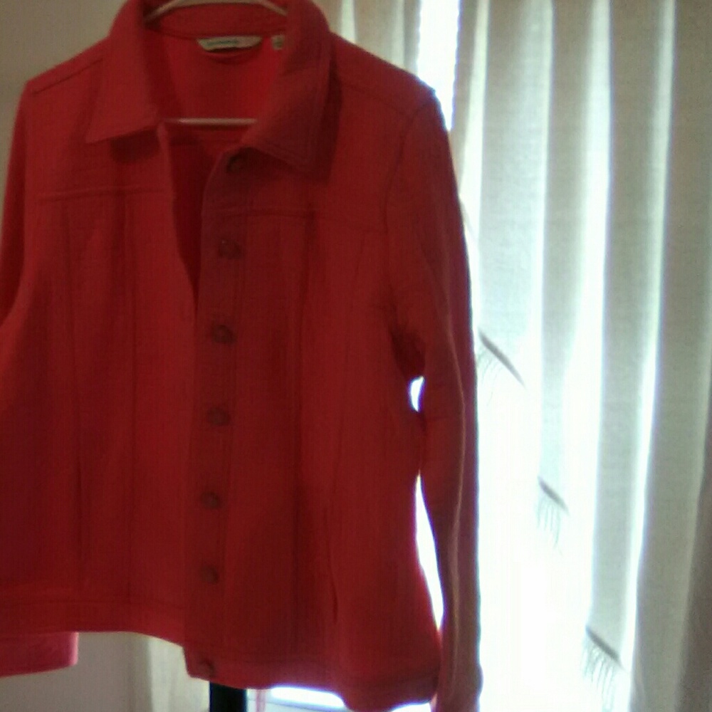Isaak  mizrahi button down jacket